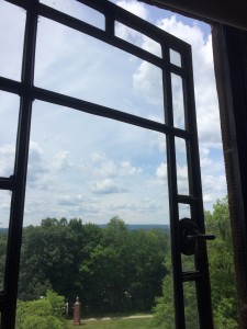 The view from my window in Seabury Hall. CC BY-NC Jen Jack Gieseking 2014.